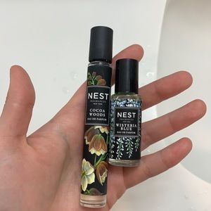 Nest coconut woods, Nest wisteria blue